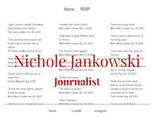 Tablet Screenshot of nicholejankowski.com